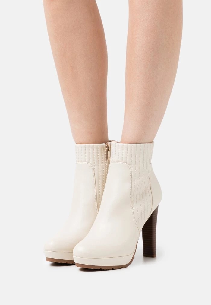 Bottines ANNA FIELD Anna Field Platform Ankle Boots Blanche Femme | JOH-1027823